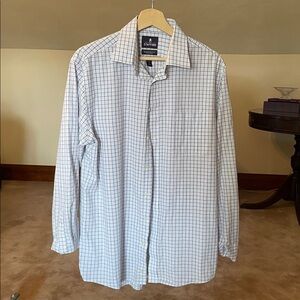 Stafford Men's Button-up Dress Shirt Regular Fit 16 Neck 34-35 Sleeve